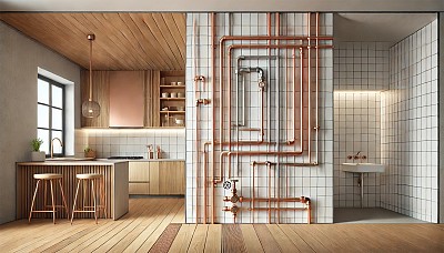 Impianto idraulico a vista: funzionalit e design per la tua casa